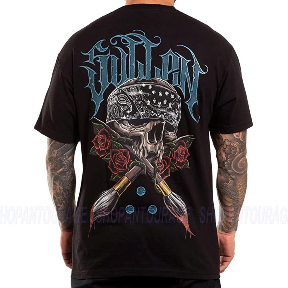 Sullen Art Collective Bandana Badge Standard SCM5047 Short Sleeve Men`s T-shirt